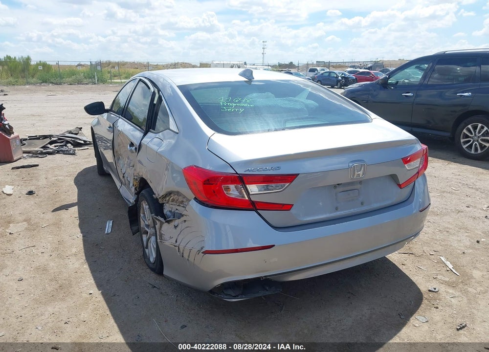 2018 HONDA ACCORD LX VIN: 1HGCV1F19JA079587