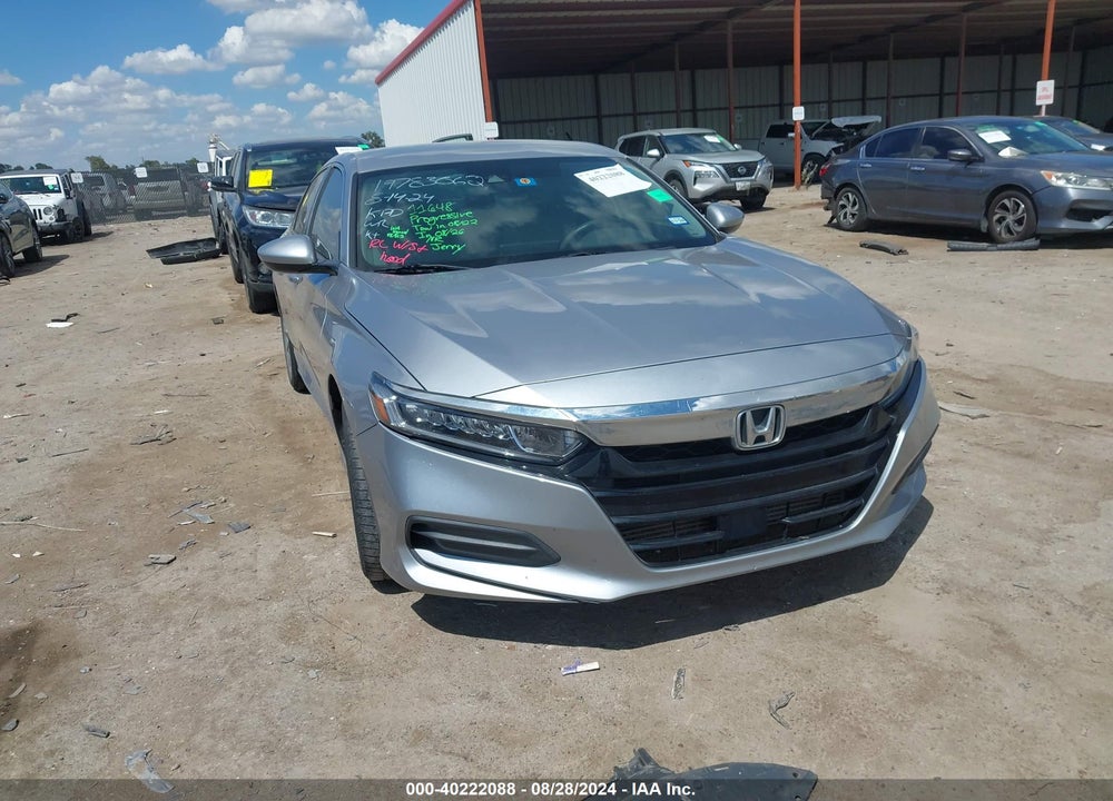 2018 HONDA ACCORD LX VIN: 1HGCV1F19JA079587