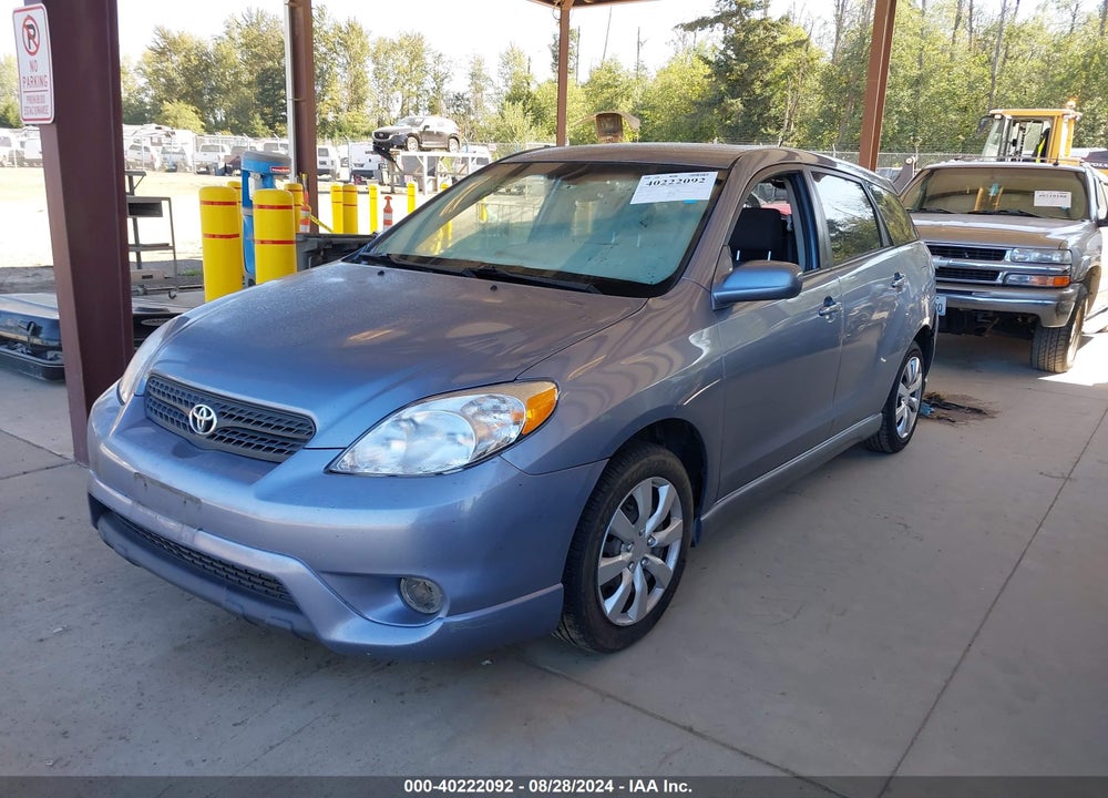 2006 TOYOTA MATRIX/XR VIN: 2T1KR32E16C621982