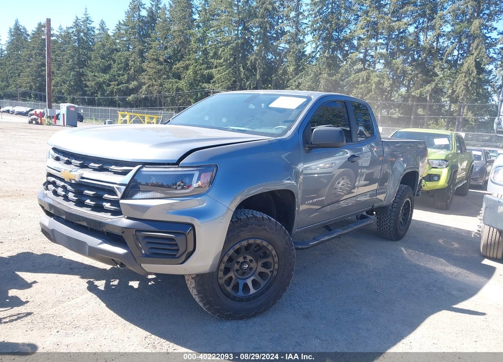 2021 CHEVROLET COLORADO 4WD LONG BOX WT VIN: 1GCHTBEA5M1112669