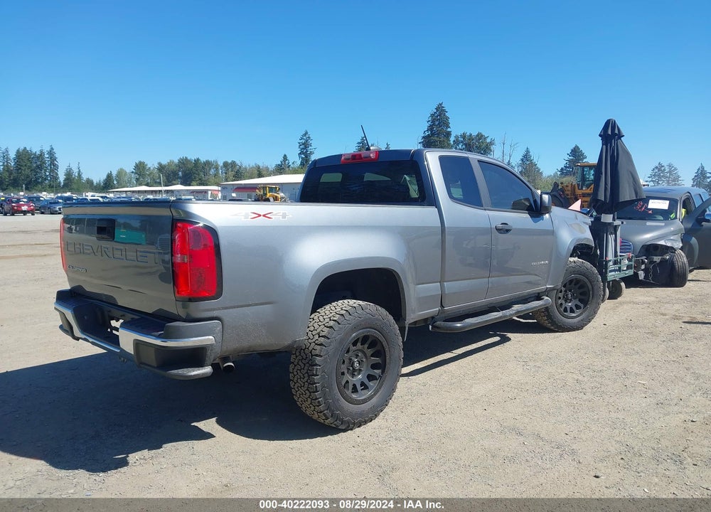 2021 CHEVROLET COLORADO 4WD LONG BOX WT VIN: 1GCHTBEA5M1112669