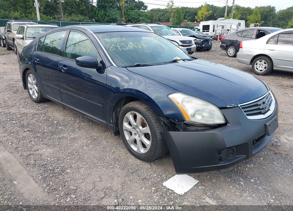 2007 NISSAN MAXIMA 3.5 SL VIN: 1N4BA41E97C866026