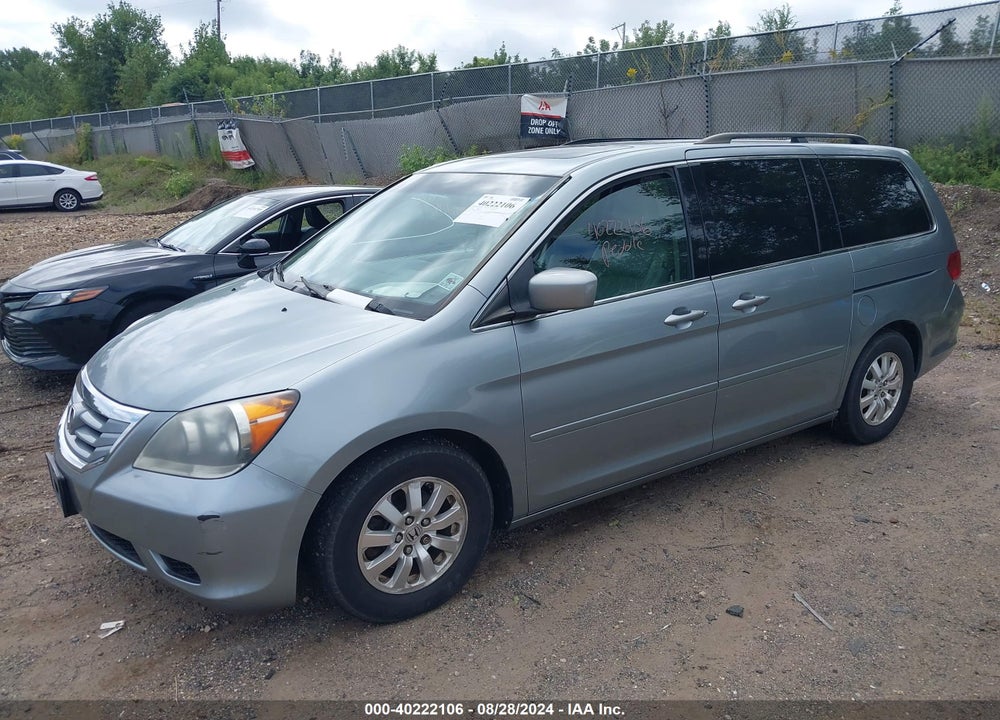2008 HONDA ODYSSEY EX-L VIN: 5FNRL38658B001375