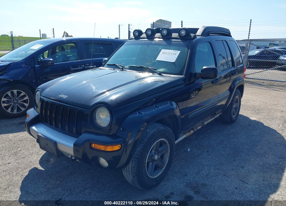 2004 JEEP LIBERTY RENEGADE VIN: 1J4GL38K64W145800