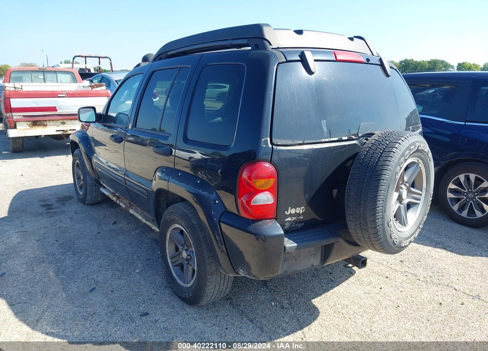 2004 JEEP LIBERTY RENEGADE VIN: 1J4GL38K64W145800