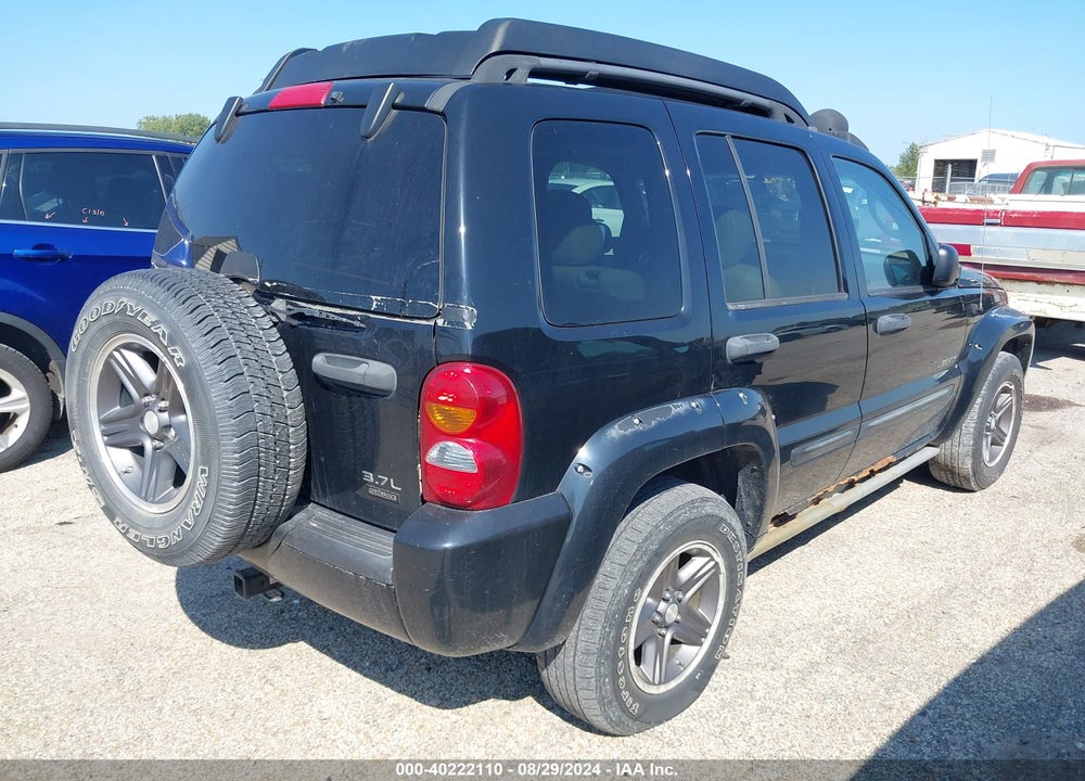 2004 JEEP LIBERTY RENEGADE VIN: 1J4GL38K64W145800