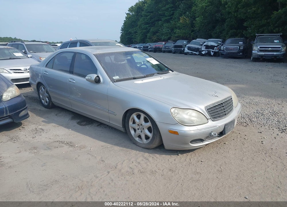 2005 MERCEDES-BENZ S 430 4MATIC VIN: WDBNG83J15A438207