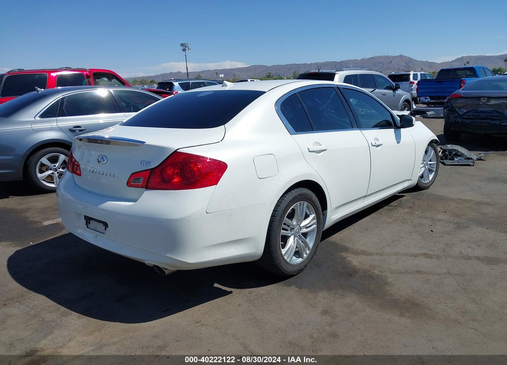2011 INFINITI G25 VIN: JN1DV6AP6BM600733