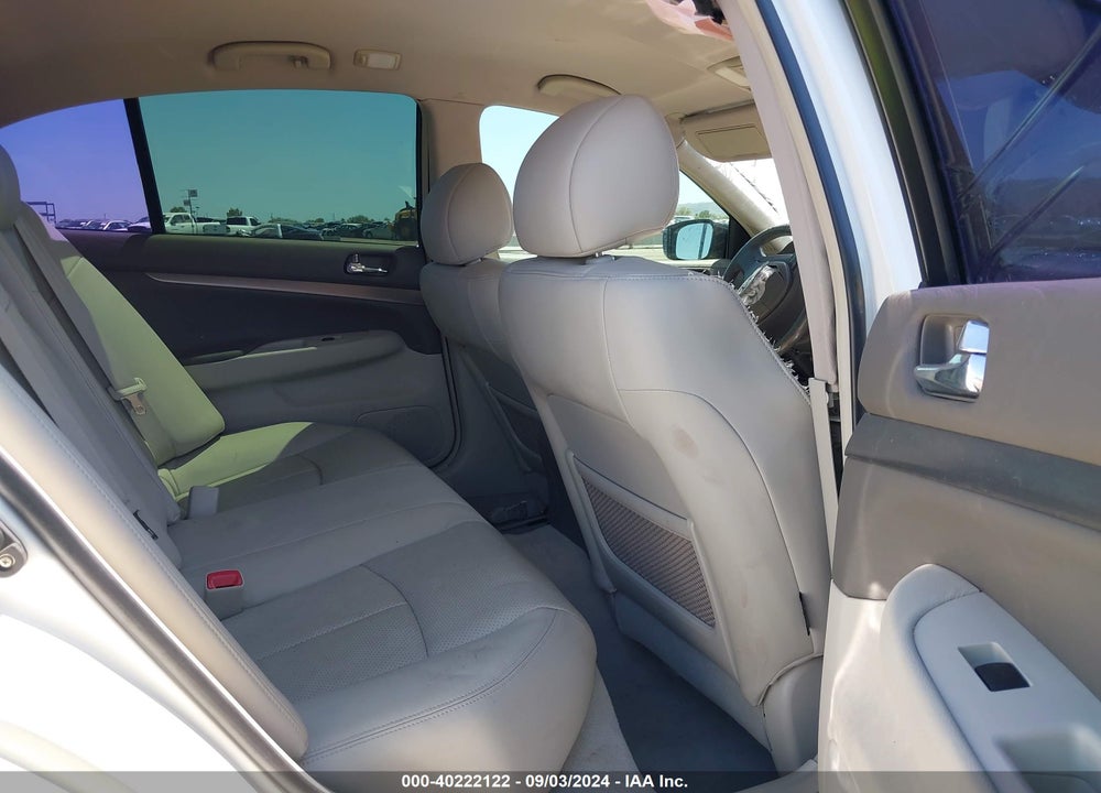 2011 INFINITI G25 VIN: JN1DV6AP6BM600733
