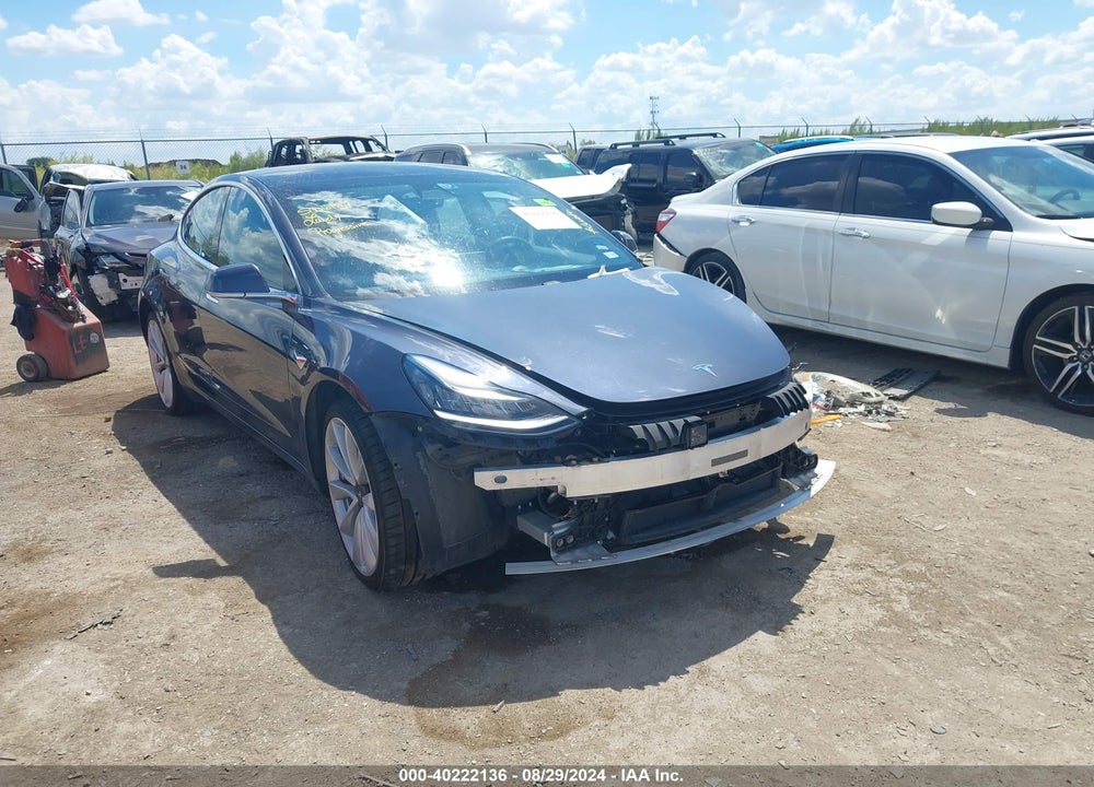2019 TESLA MODEL 3 LONG RANGE/PERFORMANCE VIN: 5YJ3E1EB9KF469638