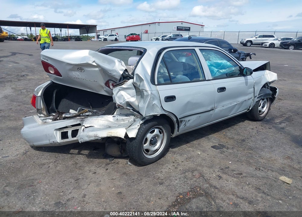 2001 TOYOTA COROLLA CE VIN: 1NXBR12E91Z536593
