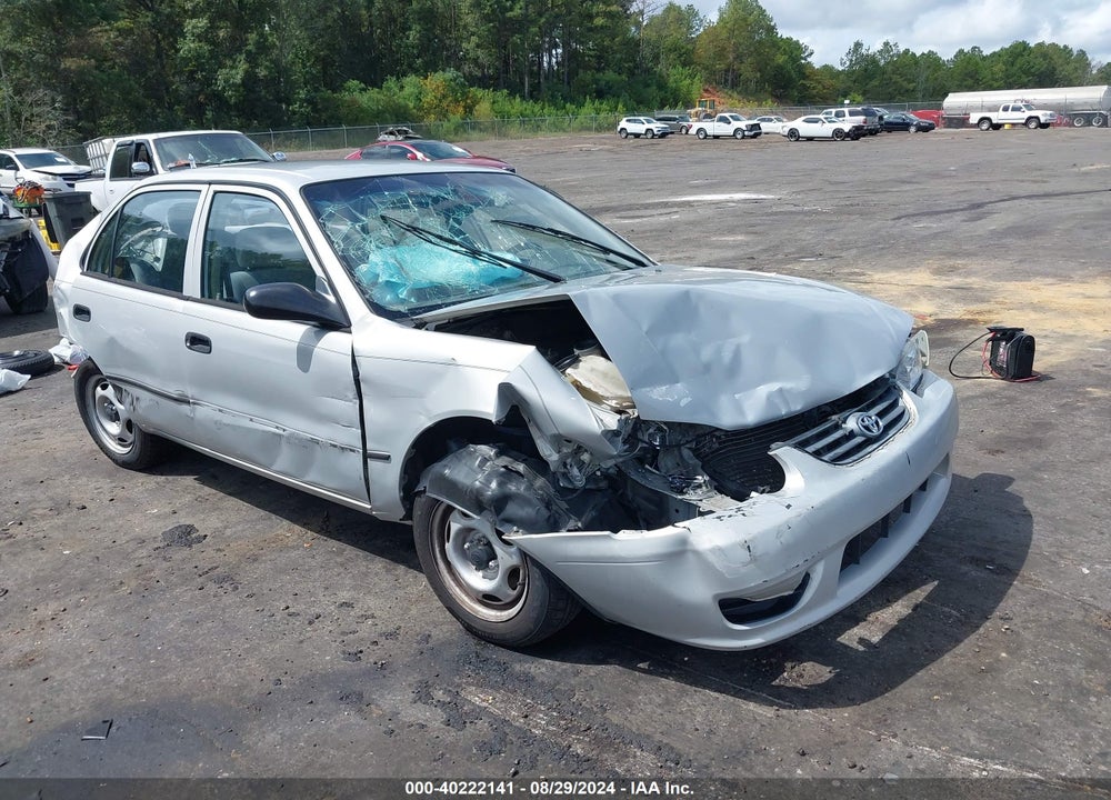 2001 TOYOTA COROLLA CE VIN: 1NXBR12E91Z536593