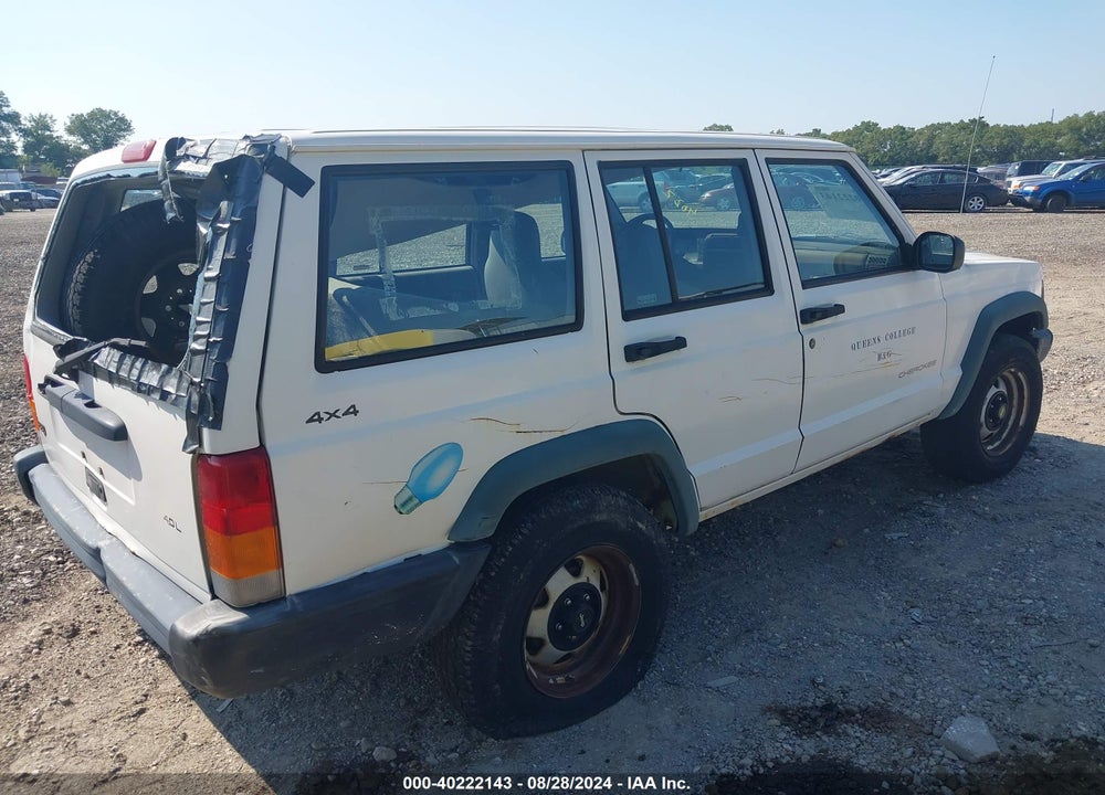1998 JEEP CHEROKEE SE VIN: 1J4FJ28S4WL256989