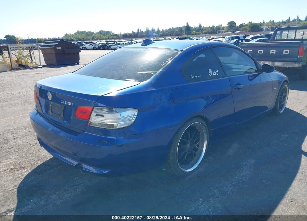2008 BMW 335I VIN: WBAWB73508P039319