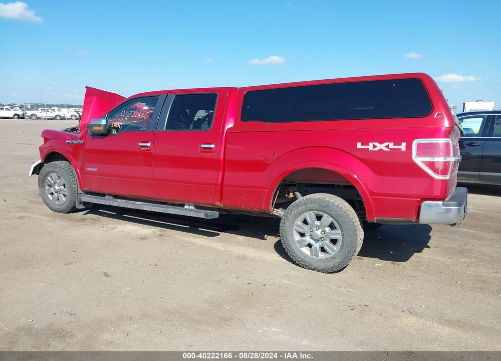 2011 FORD F-150 LARIAT VIN: 1FTFW1ET1BFC93408
