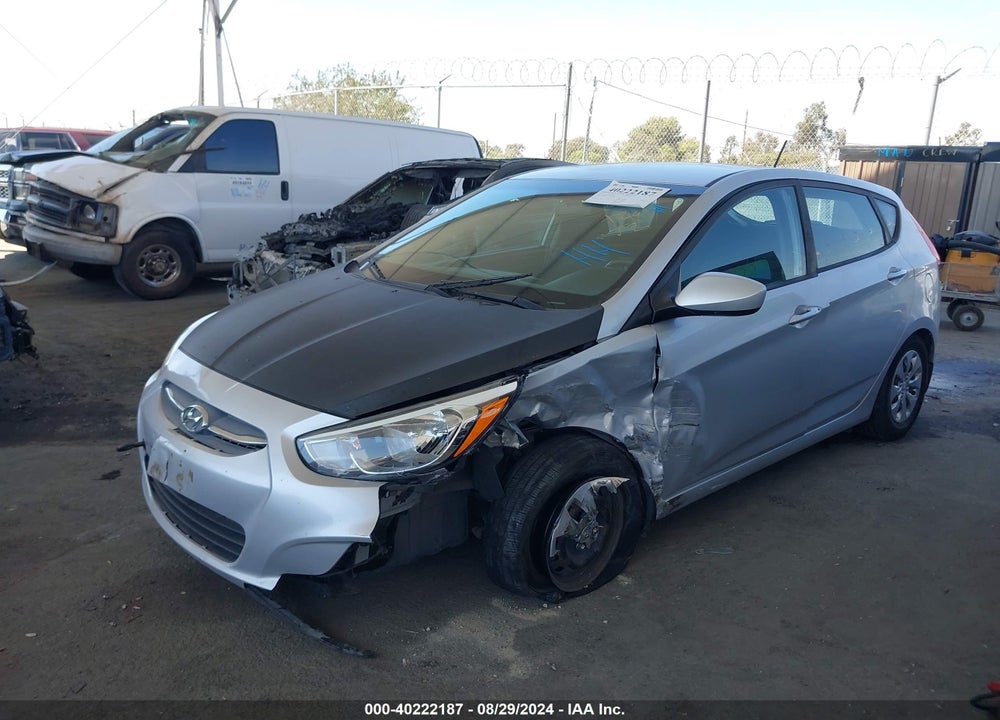 2017 HYUNDAI ACCENT SE VIN: KMHCT5AE4HU336021