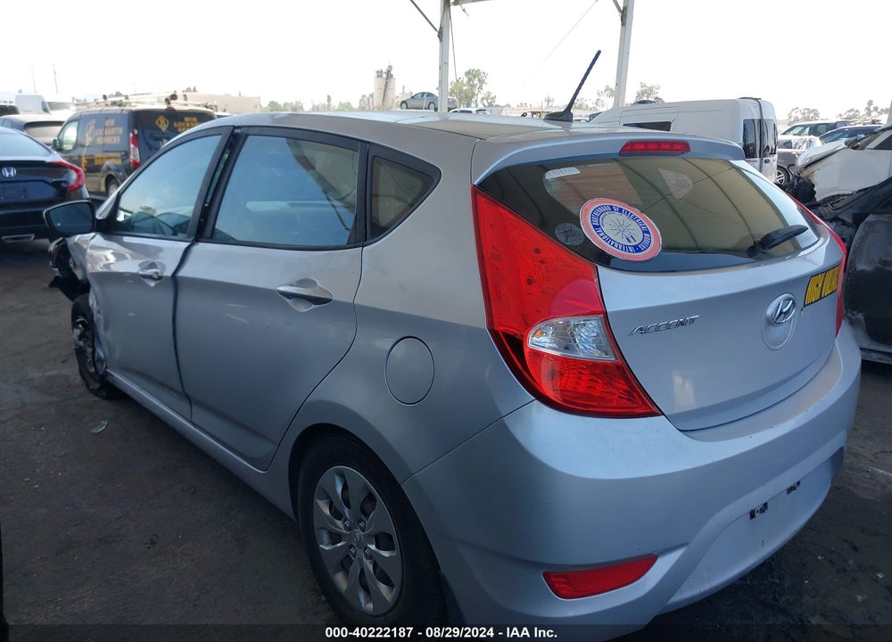 2017 HYUNDAI ACCENT SE VIN: KMHCT5AE4HU336021