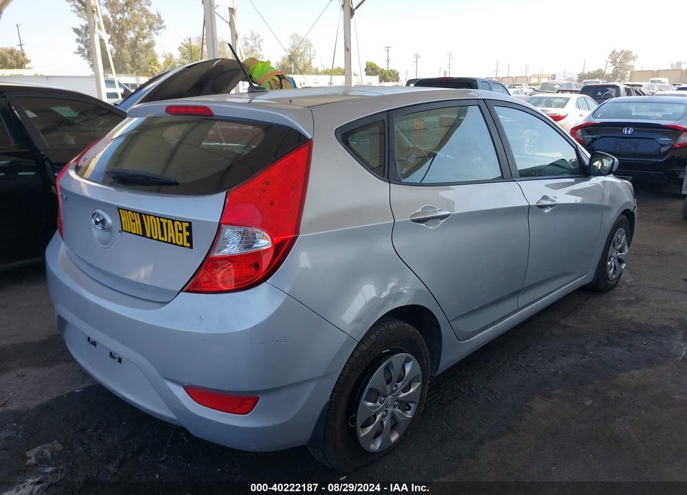 2017 HYUNDAI ACCENT SE VIN: KMHCT5AE4HU336021