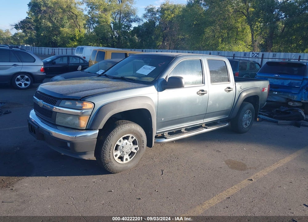 2007 CHEVROLET COLORADO VIN: 1GCDT13E278142089