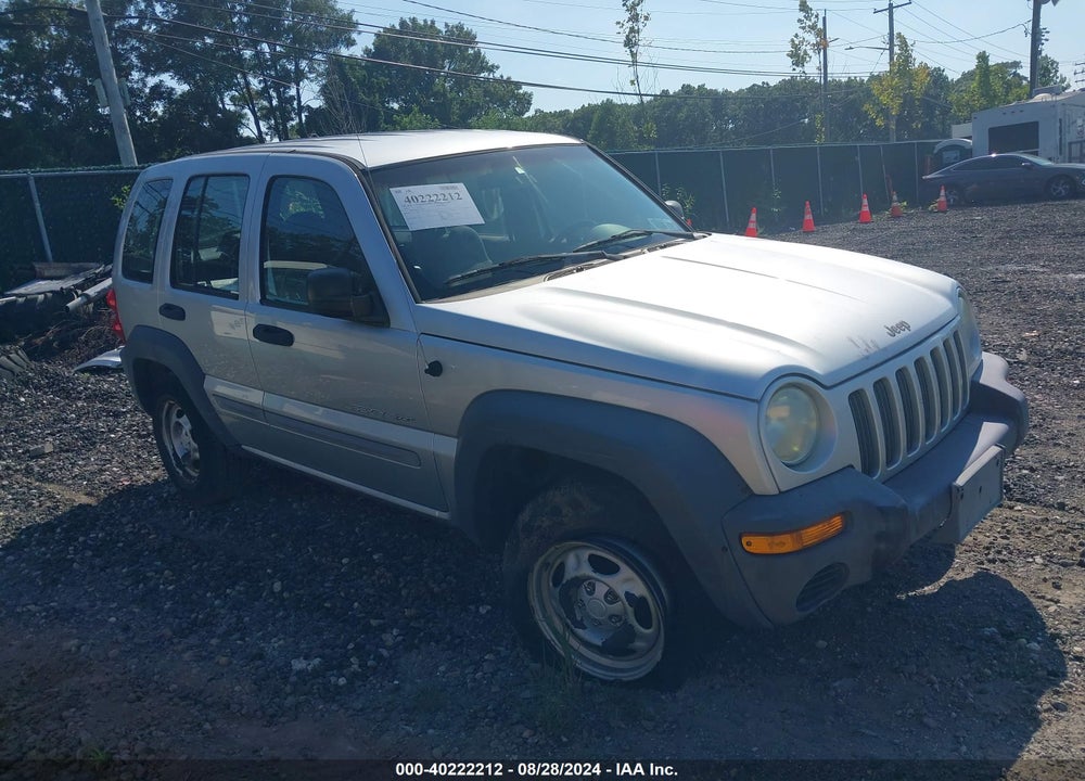 2002 JEEP LIBERTY SPORT VIN: 1J4GL48K42W314246