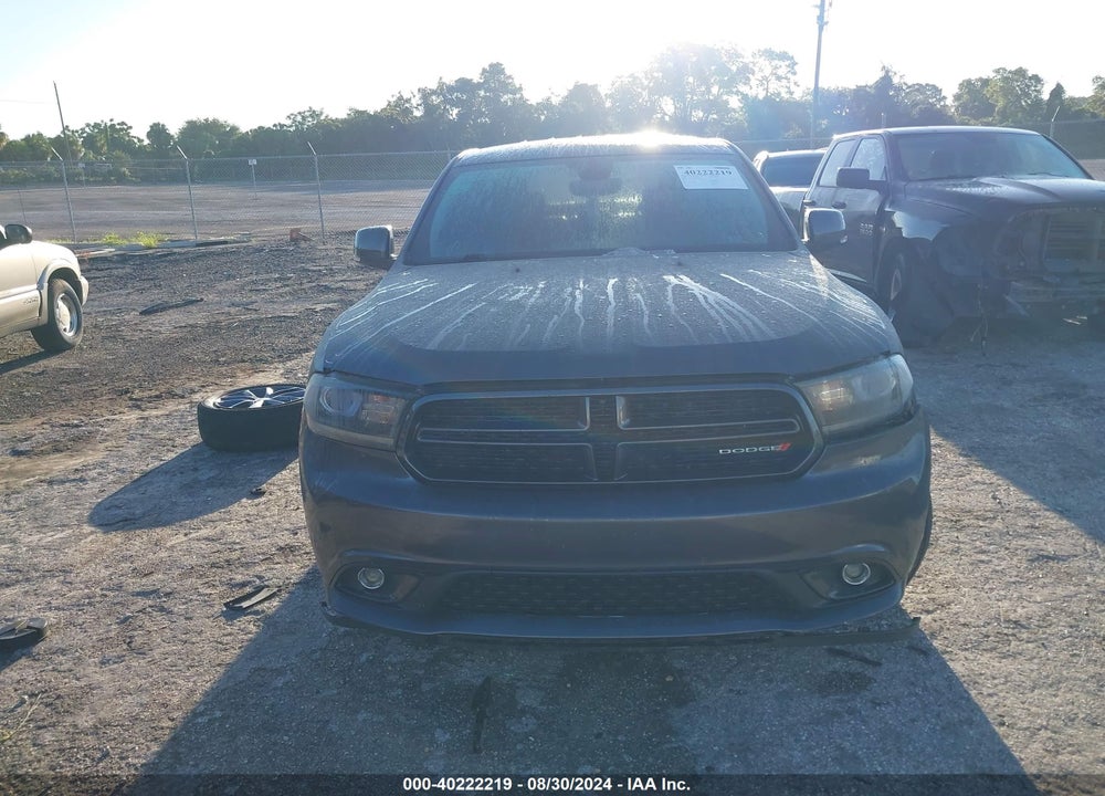 2017 DODGE DURANGO GT RWD VIN: 1C4RDHDG5HC796708