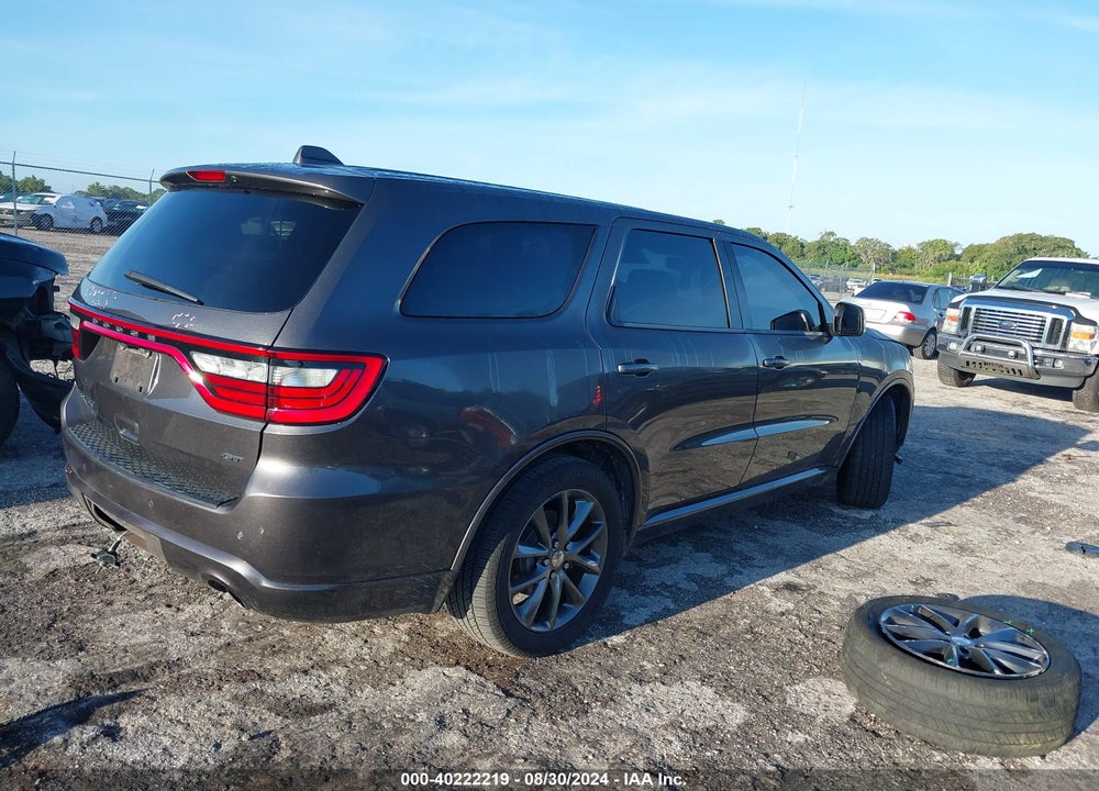 2017 DODGE DURANGO GT RWD VIN: 1C4RDHDG5HC796708