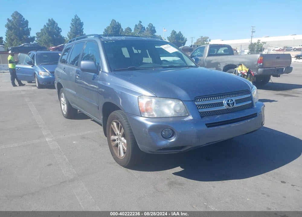 2006 TOYOTA HIGHLANDER HYBRID LIMITED V6 VIN: JTEEW21A360008539