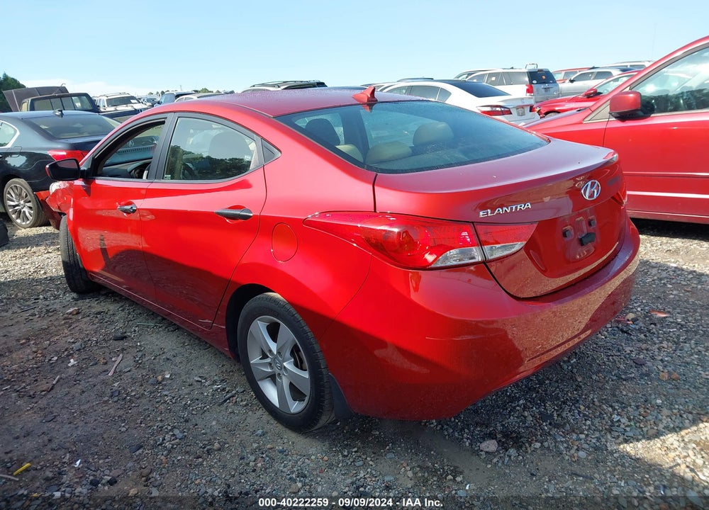 2012 HYUNDAI ELANTRA GLS (ULSAN PLANT) VIN: KMHDH4AE8CU311888