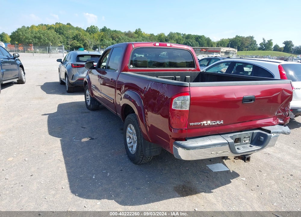 2006 TOYOTA TUNDRA SR5 V8 VIN: 5TBET34106S558558