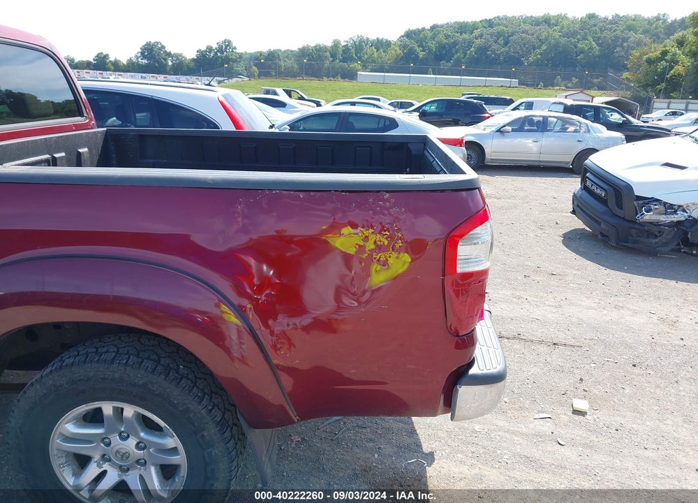 2006 TOYOTA TUNDRA SR5 V8 VIN: 5TBET34106S558558