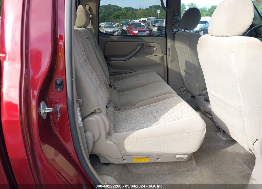 2006 TOYOTA TUNDRA SR5 V8 VIN: 5TBET34106S558558