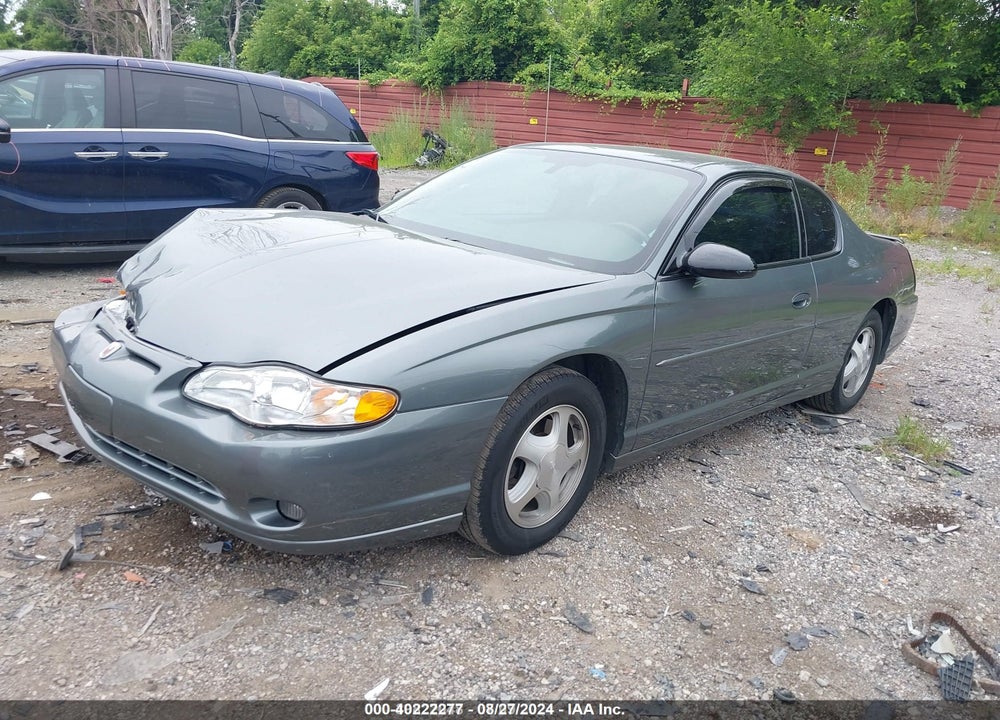 2004 CHEVROLET MONTE CARLO SS VIN: 2G1WX12K549271943