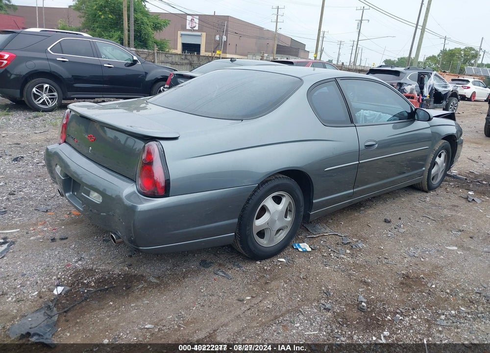 2004 CHEVROLET MONTE CARLO SS VIN: 2G1WX12K549271943