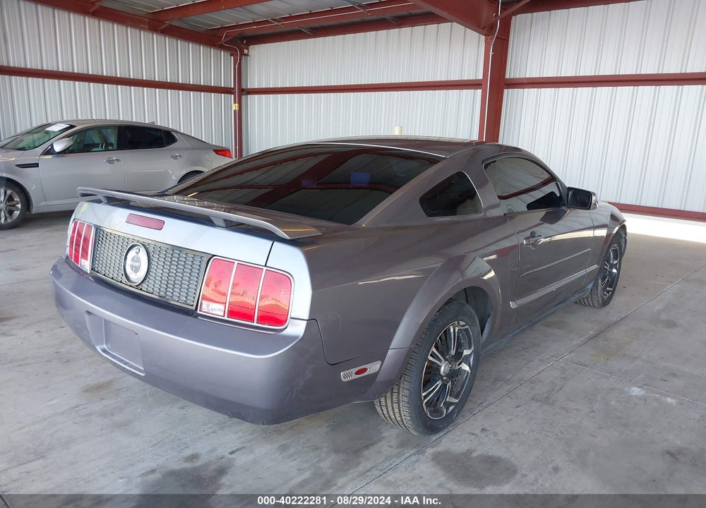 2006 FORD MUSTANG V6 VIN: 1ZVFT80N765234916