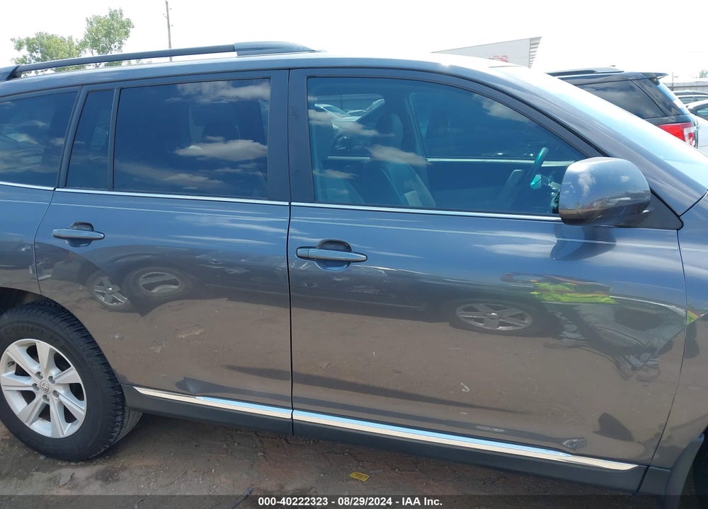 2012 TOYOTA HIGHLANDER BASE V6 VIN: 5TDZK3EH4CS054713