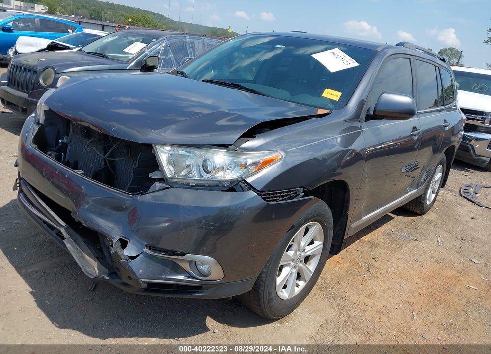 2012 TOYOTA HIGHLANDER BASE V6 VIN: 5TDZK3EH4CS054713
