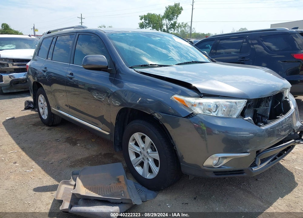 2012 TOYOTA HIGHLANDER BASE V6 VIN: 5TDZK3EH4CS054713