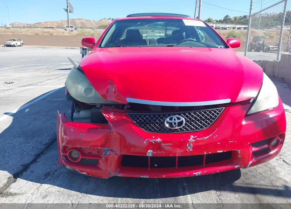 2007 TOYOTA CAMRY SOLARA SLE V6 VIN: 4T1CA30P47U108323