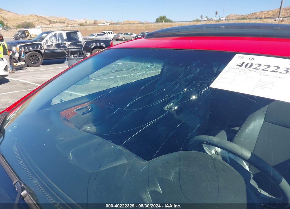 2007 TOYOTA CAMRY SOLARA SLE V6 VIN: 4T1CA30P47U108323