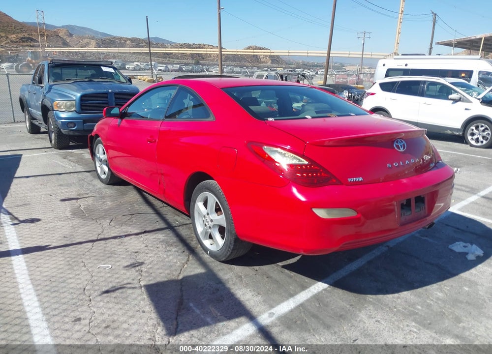 2007 TOYOTA CAMRY SOLARA SLE V6 VIN: 4T1CA30P47U108323