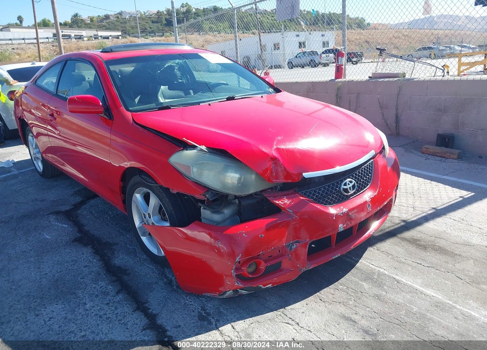 2007 TOYOTA CAMRY SOLARA SLE V6 VIN: 4T1CA30P47U108323