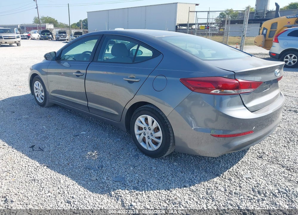 2018 HYUNDAI ELANTRA SE VIN: 5NPD74LF5JH349177