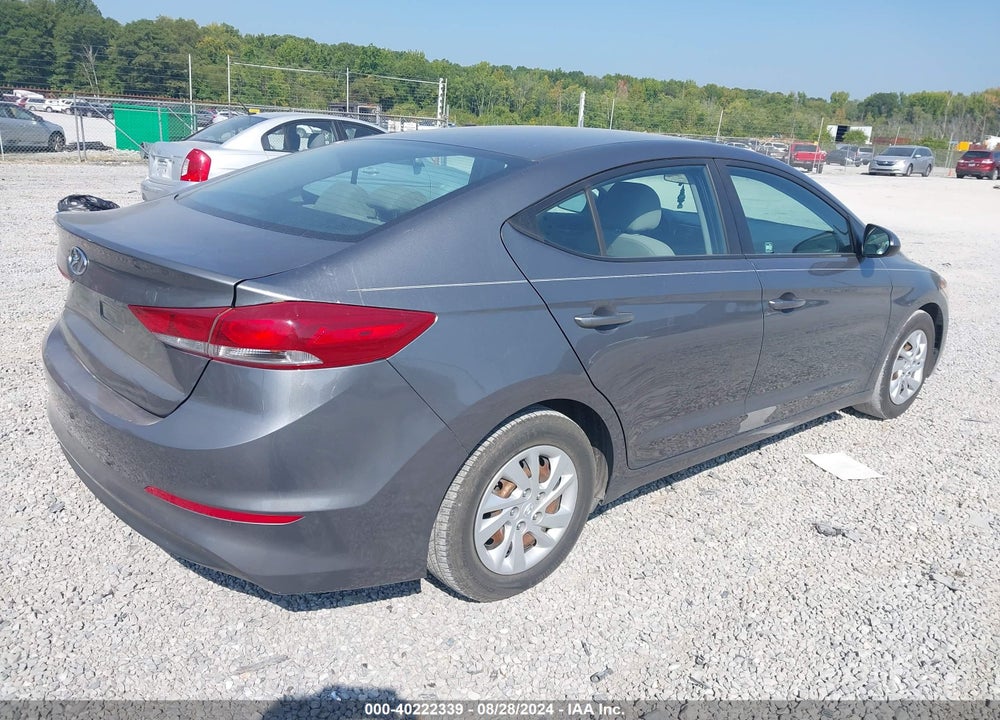 2018 HYUNDAI ELANTRA SE VIN: 5NPD74LF5JH349177