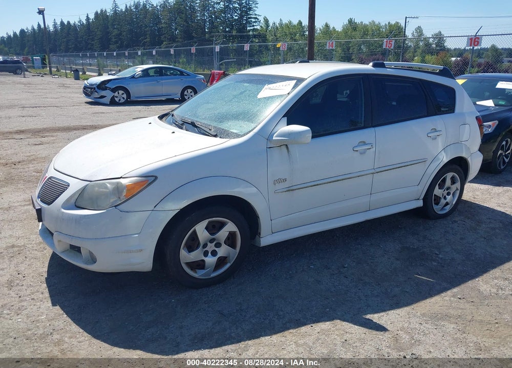 2008 PONTIAC VIBE VIN: 5Y2SL65888Z402230