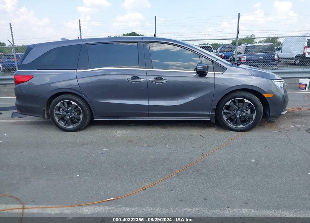 2024 HONDA ODYSSEY ELITE VIN: 5FNRL6H94RB046448