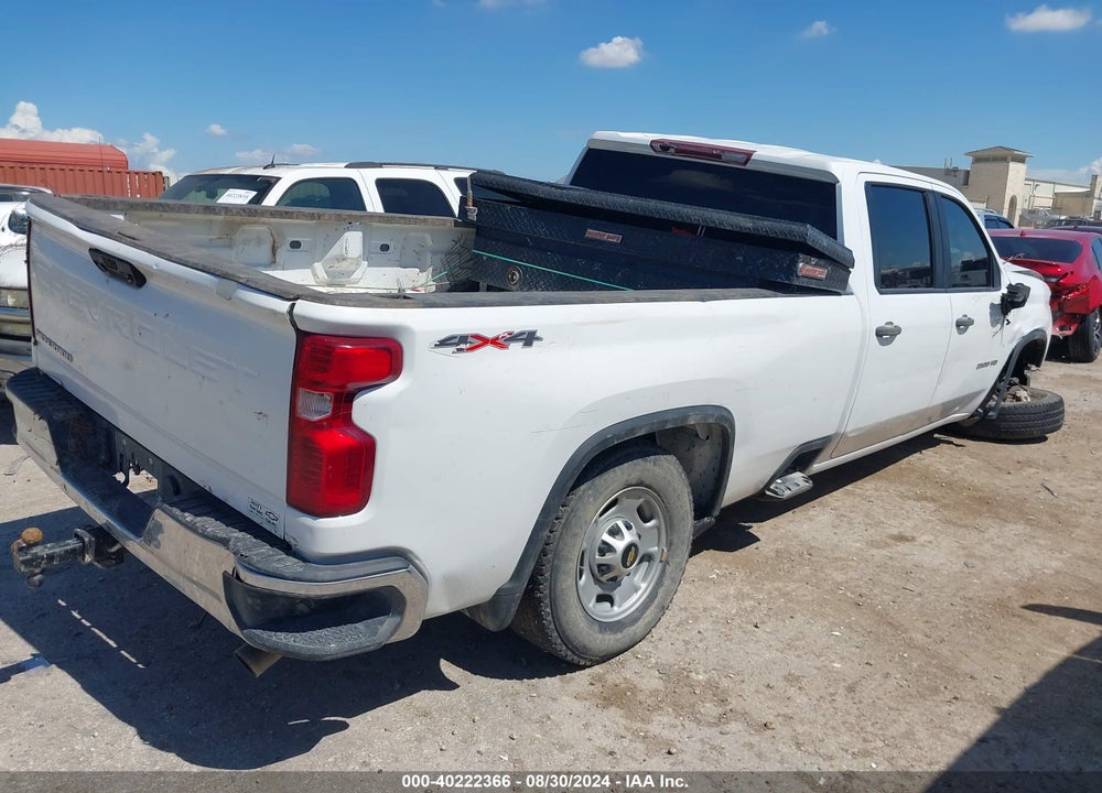 2020 CHEVROLET SILVERADO 2500HD 4WD LONG BED WT VIN: 1GC1YLE72LF160502