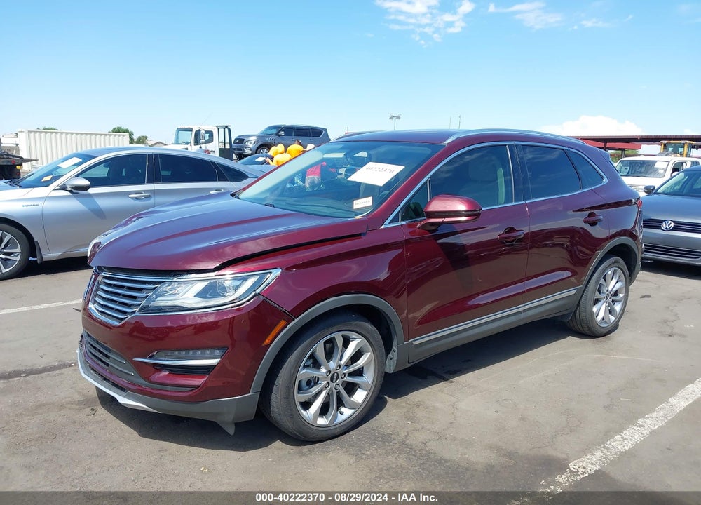 2018 LINCOLN MKC SELECT VIN: 5LMCJ2C90JUL30983