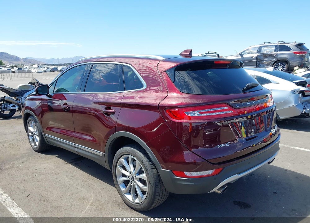 2018 LINCOLN MKC SELECT VIN: 5LMCJ2C90JUL30983
