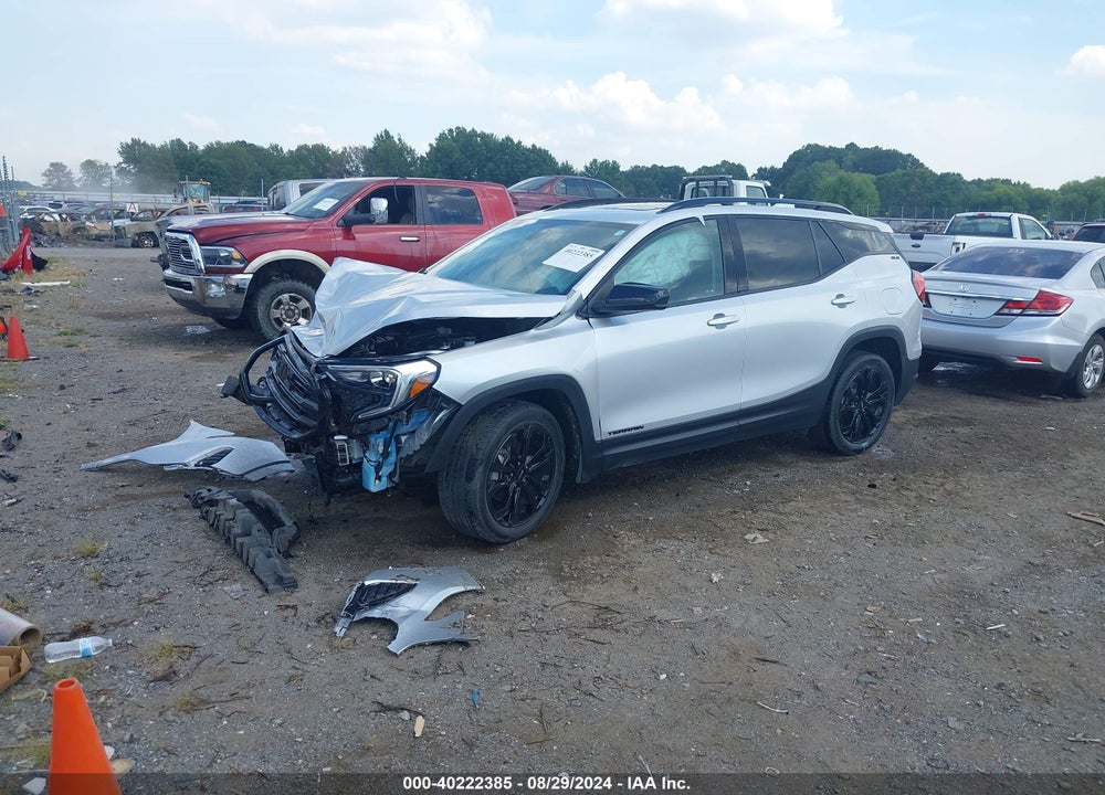 2021 GMC TERRAIN FWD SLE VIN: 3GKALMEV4ML325027