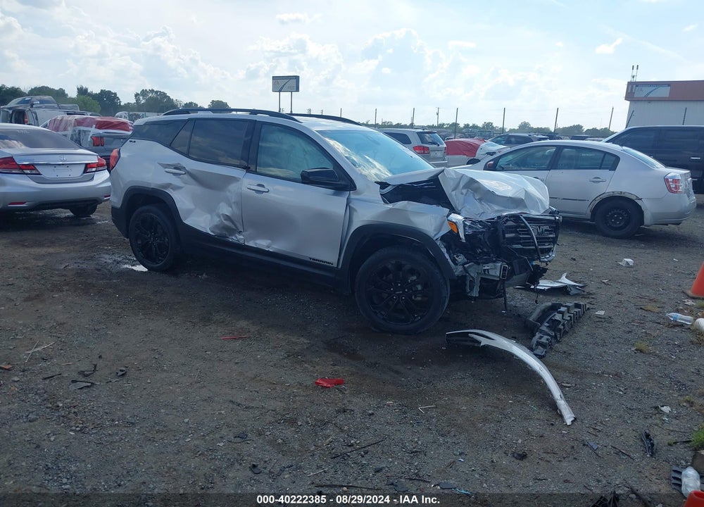 2021 GMC TERRAIN FWD SLE VIN: 3GKALMEV4ML325027